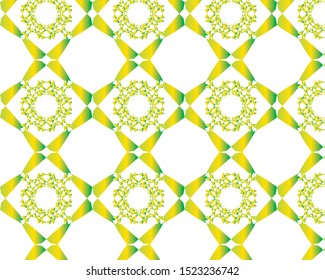 Geometrical abstract design elements for textile and decorative wallpaper 