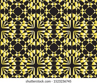 Geometrical abstract design elements for textile and decorative wallpaper 