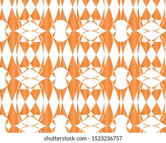 Geometrical abstract design elements for textile and decorative wallpaper 