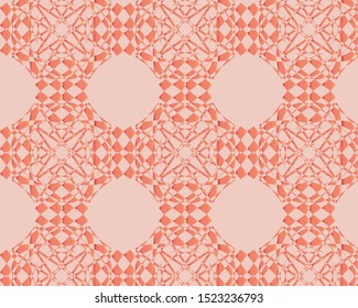 Geometrical abstract design elements for textile and decorative wallpaper 