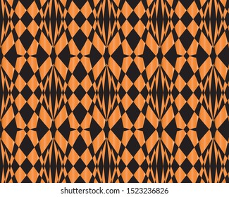 Geometrical abstract design elements for textile and decorative wallpaper 