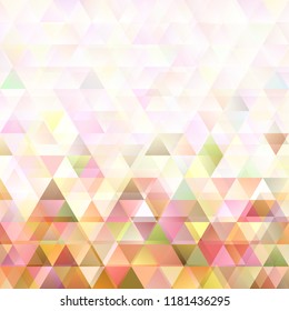 Geometrical abstract gradient triangle polygon background - vector illustration