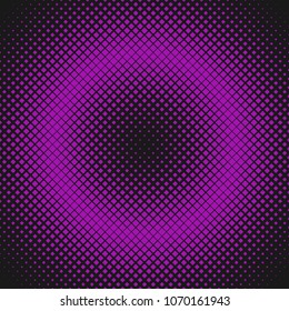 Geometrical abstract halftone diagonal square background pattern template