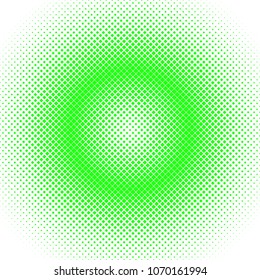 Geometrical abstract halftone square pattern background - vector graphic design