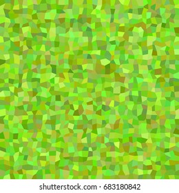 Geometrical abstract irregular polygon tile mosaic background - polygonal vector design from rectangles in green tones