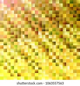 Geometrical abstract square background - trendy vector illustration from gradient squares