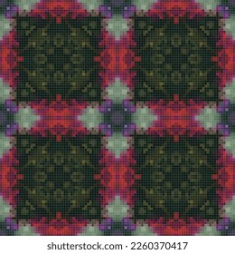 Fondo geométrico abstracto de mosaico cuadrado