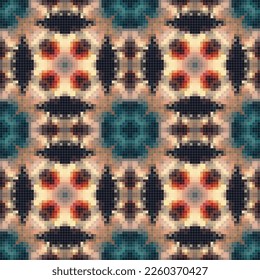Geometrical abstract square mosaic background
