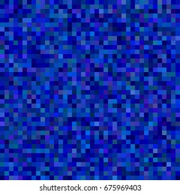 Geometrical abstract square mosaic background - vector illustration from squares in dark bluetones