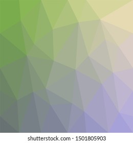 Geometrical abstract triangle tiled pattern background - vector graphic from triangles in colorful tones
