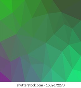 Geometrical abstract triangle tiled pattern background - vector graphic from triangles in colorful tones