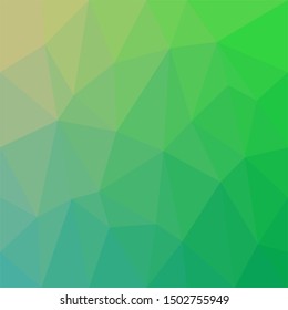 Geometrical abstract triangle tiled pattern background - vector graphic from triangles in colorful tones