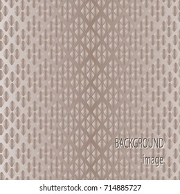 Geometrical abstraction. The rhombus. Seamless pattern. Composition of minimalist textures. Composite figures from rhombuses. Folding prints. Modern graphic design.