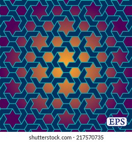 Geometrical Arabic islamic pattern background