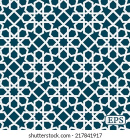 Geometrical Arabic islamic pattern background