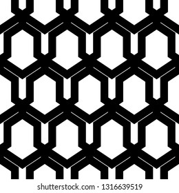 Geometrical backdrop. Shapes background. Figures ornament. Geometric wallpaper. Polygons motif. Digital paper, textile print, web design, abstract. Seamless pattern. Vector.