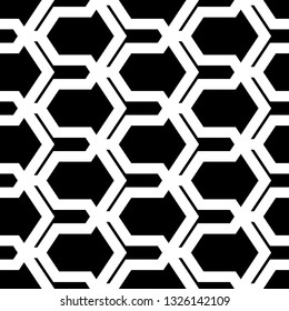 Geometrical backdrop. Shapes background. Geometric wallpaper.Figures ornament. Polygons motif. Digital paper, textile print, web design, abstract. Seamless pattern. Vector