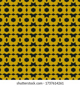 Geometrical backdrop. Simple shapes wallpaper. Polygons background.Hexagons, rhombuses, figures ornament. Digital paper, web designing, textile print. Seamless pattern