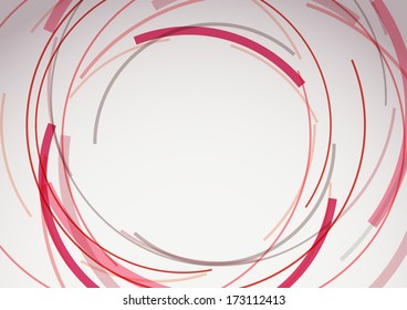 Geometrical background with blank space for your message. Vector illustration