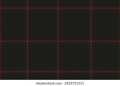 Geometrical background with effect of stitched peaces of fabric. Design wallpaper print in trendy Geometrical style. Vector illustration can used textile print. EPS 10 Editable stroke