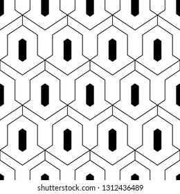 Geometrical background. Figures pattern. Shapes backdrop. Geometric wallpaper. Polygons motif. Digital paper, textile print, web design, abstract. Seamless ornament. Vector.