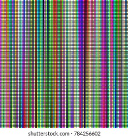 geometrical background with iridescent colorful tiny squares. 