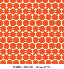 Geometrical background Orange fill color