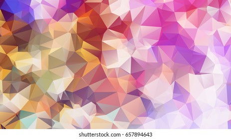 Geometrical Background, Rainbow polygon swirl design. Rainbow Colorful swirl rainbow polygon