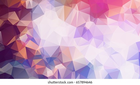 Geometrical Background, Rainbow polygon swirl design. Rainbow Colorful swirl rainbow polygon
