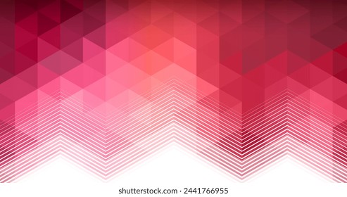 Geometrical background red tones vector design in eps 10 