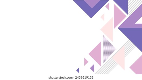geometrical background, Vector abstract graphic design banner