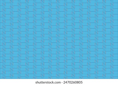 Geometrical Blue Seamless Pattern Background 