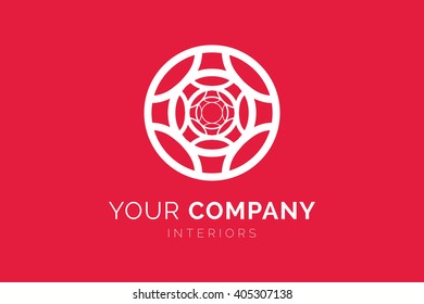 Geometrical Business Logo Design - Artistic Company Logo 