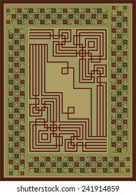 Geometrical Carpet Design