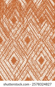 Geometrical Carpet Vector modern Pattern with trending colors in high resolution
