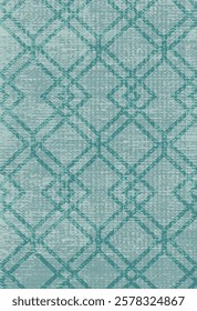 Geometrical Carpet Vector modern Pattern with trending colors in high resolution
