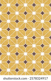 Geometrical Carpet Vector modern Pattern with trending colors in high resolution
