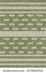 Geometrical Carpet Vector modern Pattern with trending colors in high resolution
