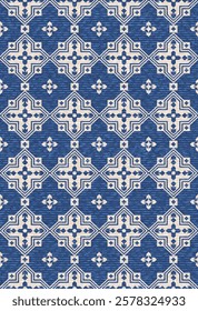 Geometrical Carpet Vector modern Pattern with trending colors in high resolution
