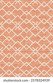 Geometrical Carpet Vector modern Pattern with trending colors in high resolution
