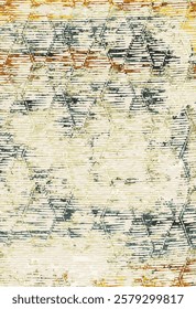 Geometrical Carpet Vector modern Pattern with trending colors in high resolution

