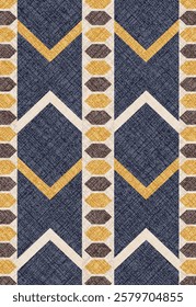 Geometrical Carpet Vector modern Pattern with trending colors in high resolution
