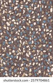 Geometrical Carpet Vector modern Pattern with trending colors in high resolution
