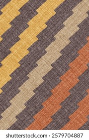 Geometrical Carpet Vector modern Pattern with trending colors in high resolution
