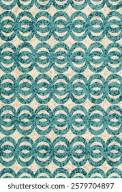 Geometrical Carpet Vector modern Pattern with trending colors in high resolution
