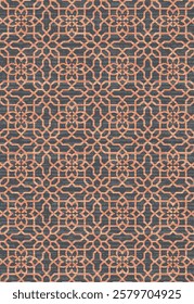 Geometrical Carpet Vector modern Pattern with trending colors in high resolution
