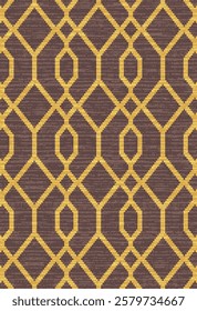 Geometrical Carpet Vector modern Pattern with trending colors in high resolution
