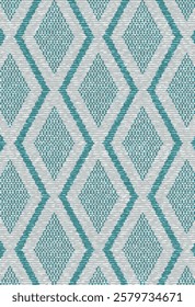 Geometrical Carpet Vector modern Pattern with trending colors in high resolution

