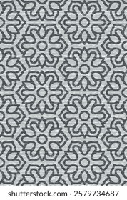 Geometrical Carpet Vector modern Pattern with trending colors in high resolution
