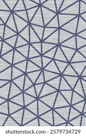 Geometrical Carpet Vector modern Pattern with trending colors in high resolution
